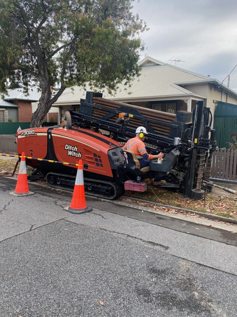 Directional Drill In Operation Ditch Witch